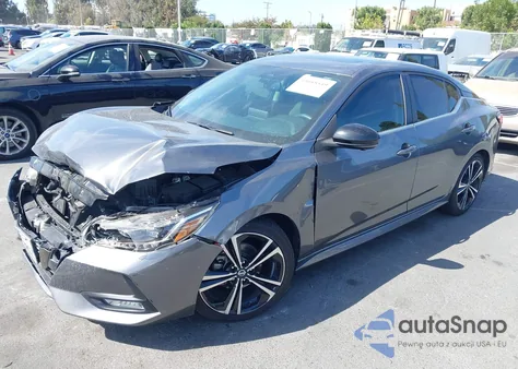 2020 Nissan Sentra Sr Xtronic Cvt z USA, uszkodzony, nr VIN 3N1AB8DV3LY286359